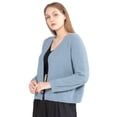 thumbnail image 3 of POSESHE Women's Causeal Cardigan, Long Sleeve Soft warm Sweater, 3 of 6