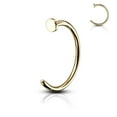 thumbnail image 7 of Titanium Anodized Nose Ring Hoop 20 Gauge - 8 Colors, 7 of 7