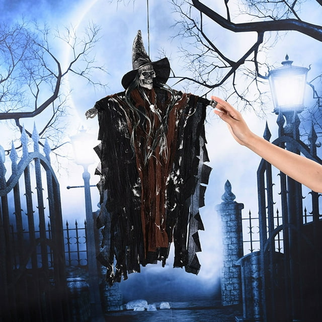 Birdeem Drapeau en Forme de Fantôme pour Halloween, Pendentif Suspendu, Fournitures de Fête