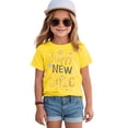 thumbnail image 2 of Qopobobo Birthday Girl Shirt Little Girls Tshirts Kid Cute Graphic Print Crewneck Short Sleeve Tee Summer Casual Tops Clothes Tops For Girls Trendy Yellow,2-3 Years, 2 of 4
