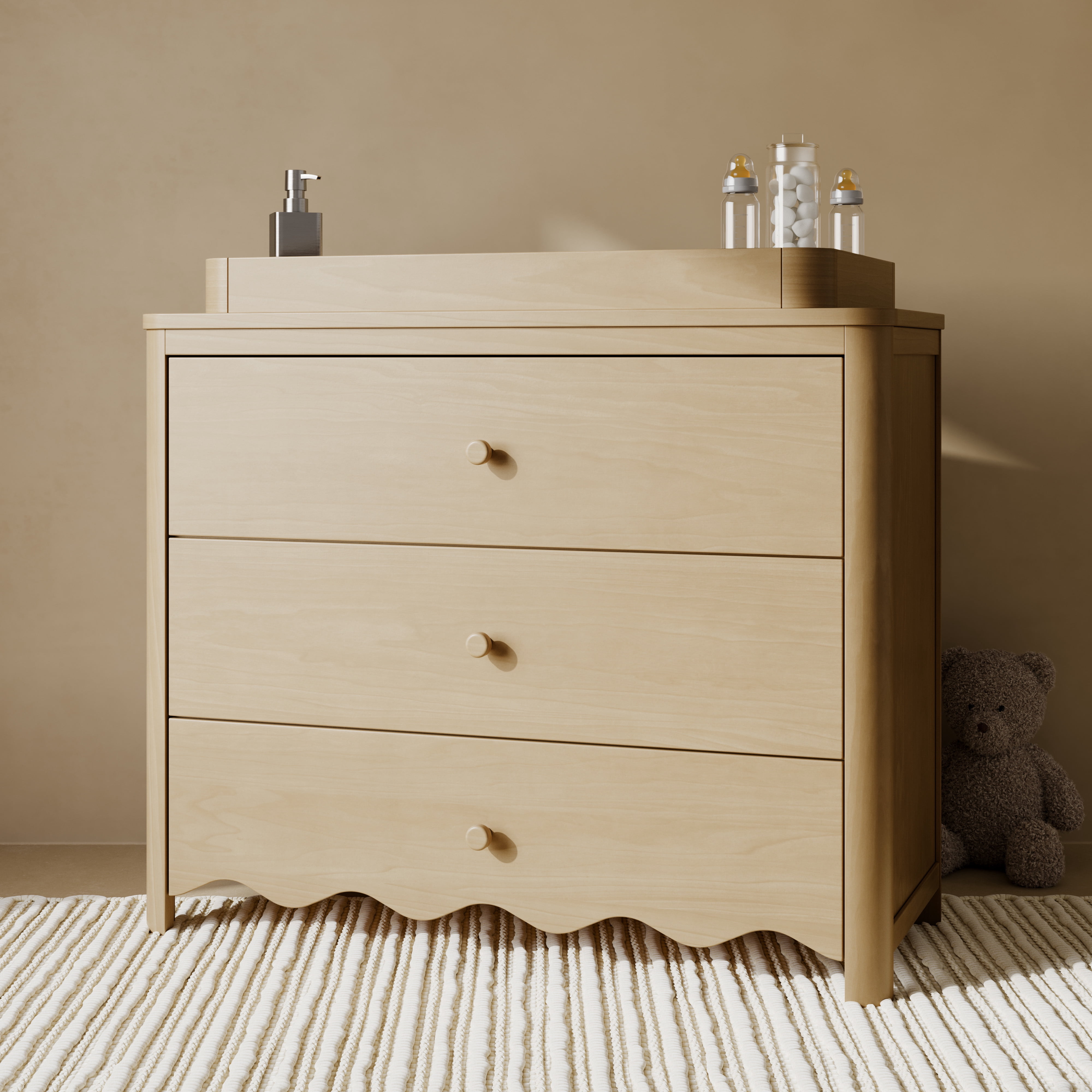 Art of Nursery by Storkcraft Casablanca 3 Drawer Chest with Removable Changing Topper, Driftwood