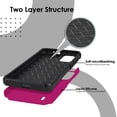 thumbnail image 4 of MK Dual Layer (Shockproof Protection Magnetic Mount Back) Protective Armor Cover Case for Nokia G310 5G (with LED Keychain Light) - Hot Pink, 4 of 8