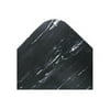 Crown Cushion-Step Surface Mat, 36 x 72, Marbleized Rubber, Black -CWNCU3672BK