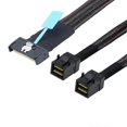 thumbnail image 4 of MCIO 8i to 2 X SFF 8643 Cable PCIE Gen5 MCIO 8X to Mini SAS HD SFF 8643 High Speed Cable for Server Data Center 1M, 4 of 5