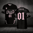 thumbnail image 6 of SKZ Do It Merch Shirt Unisex Tops Tee Outdoor Tee Fashion V-Neck T-Shirt Clothes y2k Top Sportswear, 6 of 9