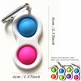 thumbnail image 2 of Simple Fidget Dimple Toy Silicone Flipping Board Toy,Stress Relief Sensory Hand Toy,Sensory Toy Toddler Early Educational Toy,Brain Development Toy,Mini Fidget Toy for Kids Adults, 2 of 6