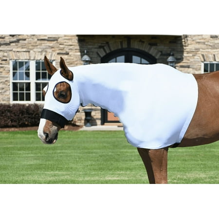 UPC: 0840875090870 | Gatsby Stretchy Mesh Slicker Hood With Zipper White Small (500-800lbs)