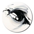thumbnail image 2 of Designart "Serene Abstract Neutral X" Abstract Shapes Oversized Wall Clock, 2 of 5
