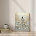 thumbnail image 3 of Hieng Jesus Walking on Water Christian Canvas Wall Art, Religious Jesus Painting, Biblical Minimalist Pictures Posters Wall Decor for Church Office Bedroom Living Room, Modern Artwork Gift,, 3 of 6