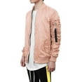 thumbnail image 2 of Ma Croix Mens Ruched Bomber Jacket Lightweight Waterproof Nylon Gathered Sleeve, 2 of 6