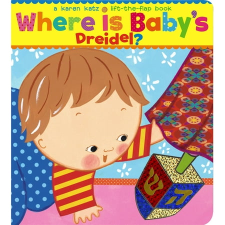 Plastic Dreidel - Where Is Babys Dreidel (Board Book)