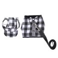 thumbnail image 2 of Pet Puppy Wedding Dress Pet dog Outdoor Wear Arnés con sombrero Negro Blanco-XS, 2 of 9