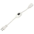 thumbnail image 6 of On Off Switch Extension Cord, Safe 2 Prong Polarized Extension Cord? Portable Flame?Retardant One?Time?Forming For 1-15P?Male?to 1-15R?Female Plug White, 6 of 8