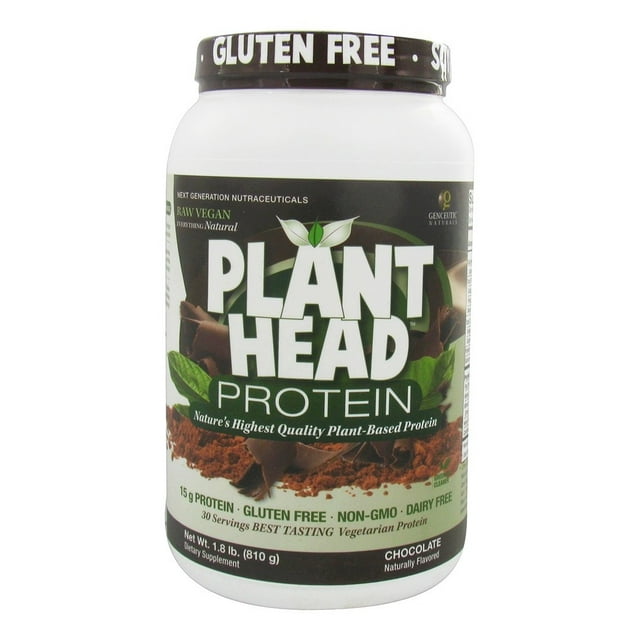 Plant Head - Plant-Based Protein Powder Chocolate - 1.8 lbs.