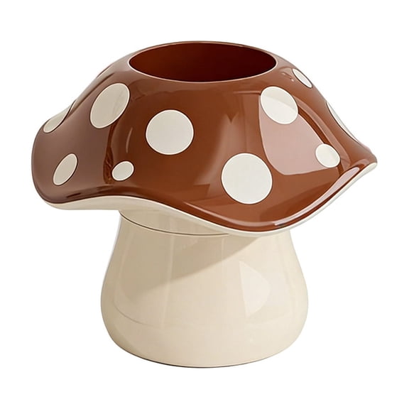 Cute Mushroom Pen Holder, Desktop Organizer for Students and Offices, Multifunctional Storage Box
