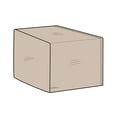 thumbnail image 2 of Protective Covers Inc. Modular Sectional Sofa Cover, Left Arm Piece, 32"W x 40"D x 32"H, Tan - 1256-TN, 2 of 10