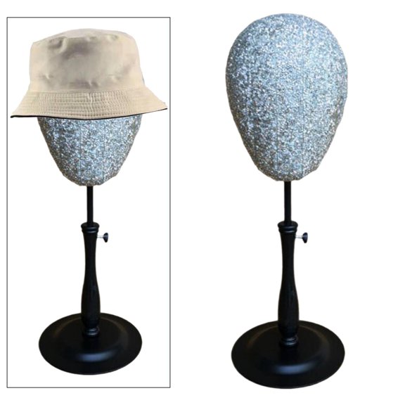 Head Display Holder, Support Made of Metal Iron Lightweight BUT Strong Displaying s, Hats Headwear Detachable ,