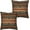 Bohemian-1, variant on Bohemian Geometric Throw Pillow Covers Abstract Sunset Pillow Covers 20x20 Black and Brown Circle Line Pattern Decorative Pillow Protector for Living Room Couch Outdoor 2 Pack