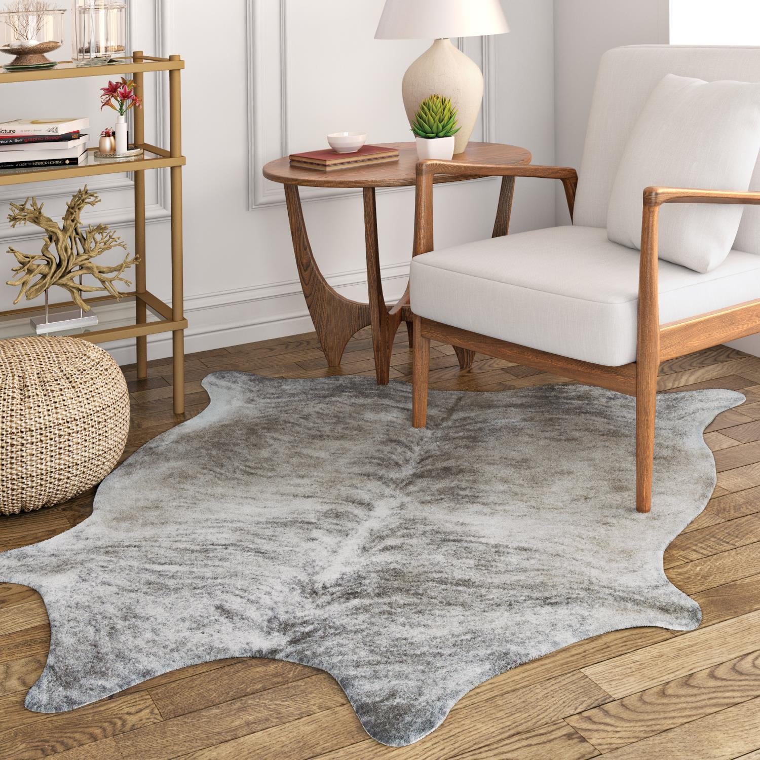 Couristan Prairie Hides Oslo Pepper Area Rug