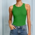thumbnail image 6 of Hessimy Women's Camisole Tank Top-Breathable Cotton Stretch,Airy Soft(Green,L), 6 of 7