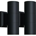 thumbnail image 1 of Strak Modern Matte Black Wall Sconces 2 Lights LED Dimmable Waterproof, 1 of 9