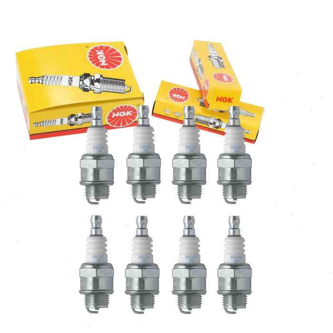 8 pc NGK 5728 Standard Spark Plugs for 065-01403-80 13373-6774-1 182001-04880 258 6019 7804 840 92070-2072 98073-54744 AM101194 E3.14 M143030 RCJ8 W14MR-U WS9EC WSR9E WSR9F XST258DP Ignition Wire