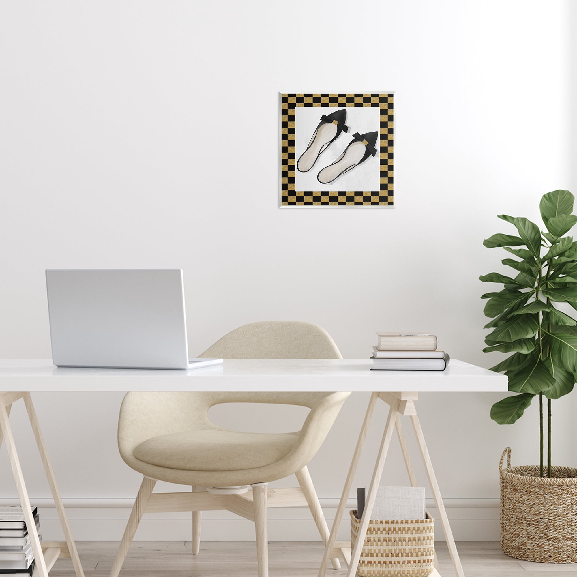Stupell Industries Sleek Black Sliders Wall Plaque Art, design by Lorenzo Collective