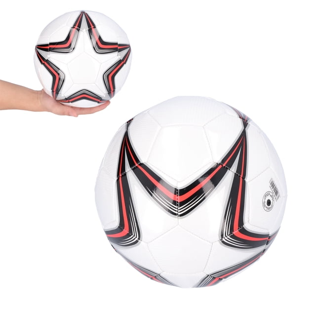 LAFGUR Ballon de Soccer Taille Régale 5 Cousu à la Machine Anti-Explosion pour Jeux d'Entraînement, Ballon de Soccer pour Compétition, Anti-Explosion