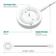 thumbnail image 4 of Cable de carga TUSITA compatible con la pulsera TOTWOO de 1 m, paquete de 2, 4 of 7