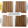 thumbnail image 4 of Golden Spice Blackout Faux Silk Taffeta Curtain (1 Panel), Golden Spice, 50W X 84L, 4 of 8