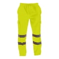 thumbnail image 2 of SnnmBlm Safety Rain Pants Reflective High Visibility Waterproof Rain Pants Green 2XL, 2 of 4