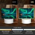 thumbnail image 3 of Hirioo Northern Lights for Rectangular Acrylic with Night Light Best Gifts for Lover Girl Mom, Valentine's Day Anniversary Birthday Wedding Present, 3 of 9