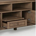 thumbnail image 6 of Simpli Home Warm Shaker 72 inch Wide Solid Wood TV Stand in Rustic Natural Aged Brown For TVs up to 80 inches, 6 of 8