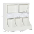 thumbnail image 5 of YYAo Kids Bookcase, Toy Storage Organizer Cabinet, Children Display Bookshelf with Drawers for Toys, Clothes, Books, White, 5 of 7