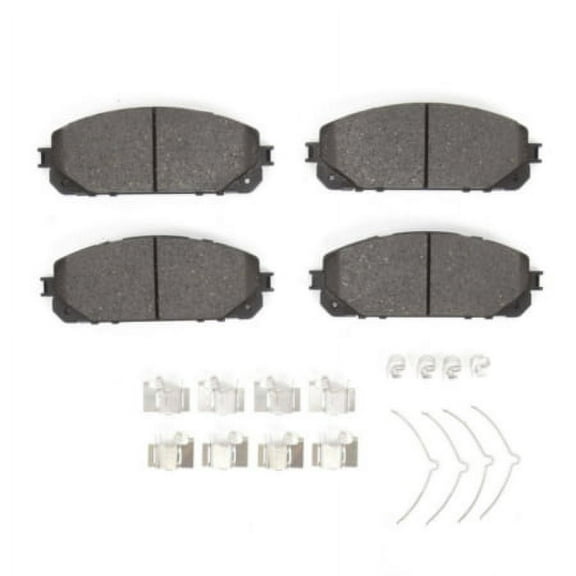 Carquest Premium Gold Ceramic Brake Pads - Front (4-Pad Set)