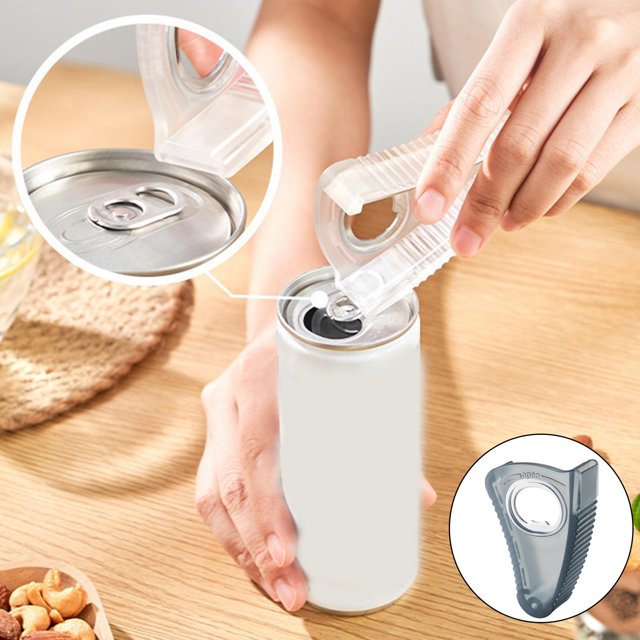 Abrebotellas creativo Herramientas de cocina Accesorios Papá Hombres Regalos Abridor de frascos de plástico funciones que ahorra trabajo para DYNWAVEMX Abrebotellas