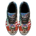 thumbnail image 2 of Memorial Day Remember and Honor Veteran Boots Shoes Sneakers Black Size 8, 2 of 7