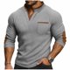 thumbnail image 2 of Ceisia Men's Gradient Printed Casual Elastic Sports Round Neck Activewear Top Gift, 2 of 6