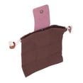 thumbnail image 3 of Hiking Pouch, 2 Pounds Load Wear Resistant Lightweight Portable Canvas Material Foraging Bag Foldable Practical Buckle Design  Forests for Outdoor for Beaches, 3 of 7
