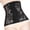 Black, variant on ZQUUVOU Women's Waist Trimmer Belt Fitness Tummy Control Abdominal Binder Sweat Band Shapewear Slimming Wrap Breathable Support Black
