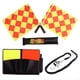 thumbnail image 5 of Juego de Tarjetas Rojas y Amarillas para Árbitro en Partido de Fútbol. Equipo de Árbitro de Fútbol. Tarjetas de Advertencia Rojas y Amarillas, 5 of 5