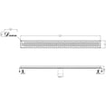 thumbnail image 3 of Dawn LRE320304 Rhone River Series Linear Shower Drain, 32-Inch, 3 of 3
