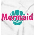 thumbnail image 2 of Adorable Mermaid Seashell Beach Day Youth T Shirt Tee Girls Infant Toddler Brisco Brands 6M, 2 of 5