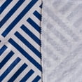 thumbnail image 2 of Navy Grid Vinyl Tablecloth 52x70, 2 of 4