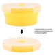 thumbnail image 1 of Contenedor de almacenamiento de alimentos, lonchera bento redonda de silicona de 500 ml, lonchera bento de rendimiento de primera categoría, 1 of 12