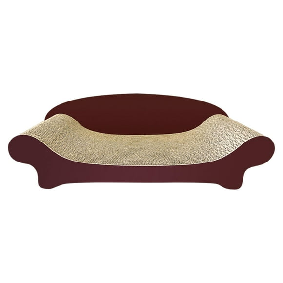 DOLITY Cat Scratch Pad Grinding Paws Exercise for Cats and Kittens Playing Lounge Couch Brown