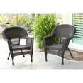 thumbnail image 4 of Wicker Patio Chairs Set of 2 with Cushions - Outdoor Furniture for Porch Deck Garden-Color:Espresso, 4 of 5