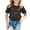 a-Black4912, variant on Girls Kids Casual Short Sleeve TShirts Leopard Print Bow Graphic Crewneck Loose Fit Tees For Summer Daily Wear White 3-4 Years