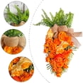 thumbnail image 6 of Artificial Sunflower Carrot Door Wreath with Hanging Hook, Plastic Floral Door Decoration for Easter & Thanksgiving Home Decor, 19.7 x 8.7 in Multicolor, 6 of 6