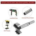 thumbnail image 5 of Uxcell 45mm (1.77") High Carbon Steel Serrated Wood Hinge Drilling Forstner Drill Bit Hole Opener, 5 of 6